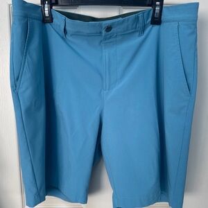 Adidas Men’s Primegreen Golf Lightweight Teal/ Green  Shorts Size 38 Logo